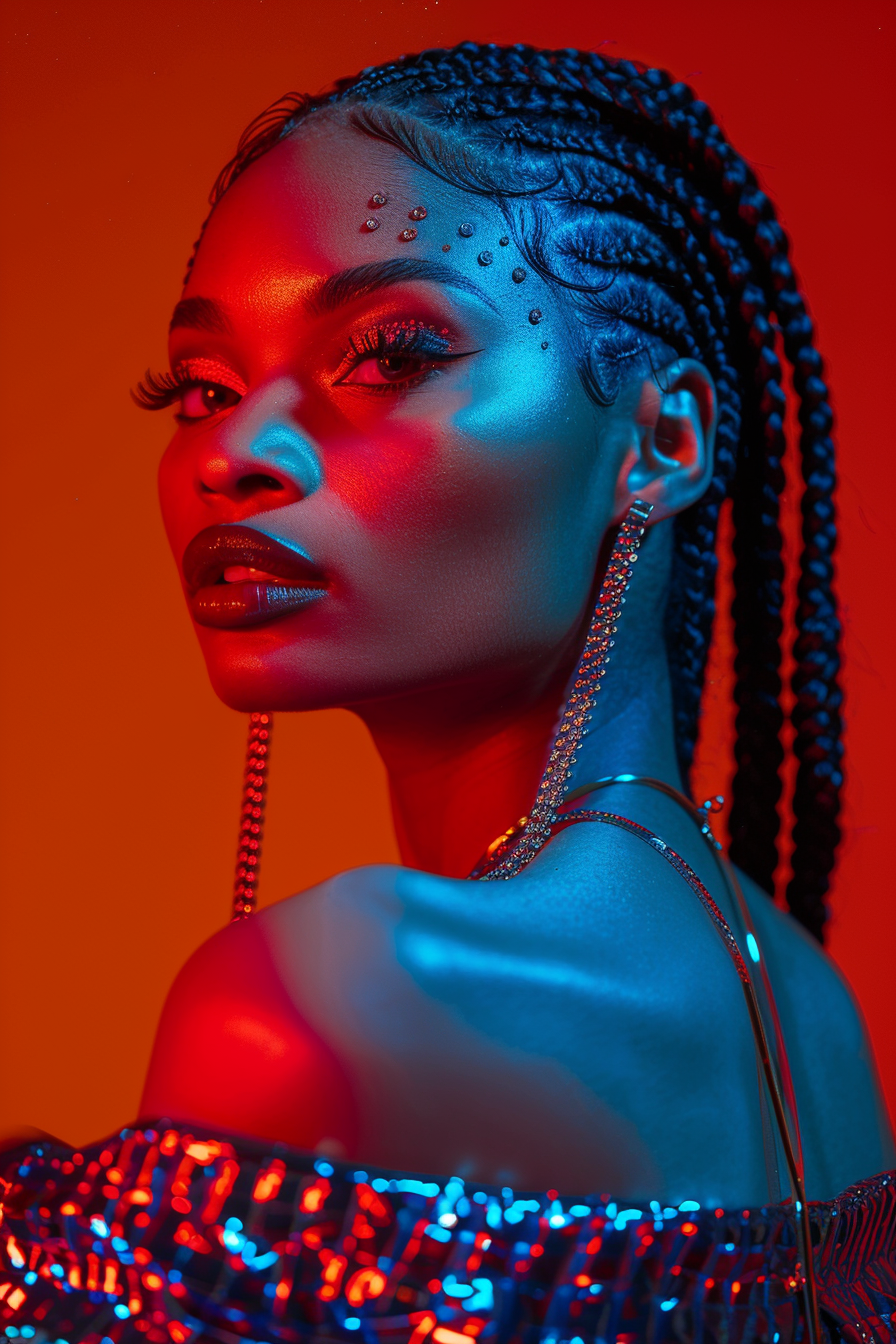 Fulani / Tribal Braids - with Boho